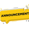 announcement